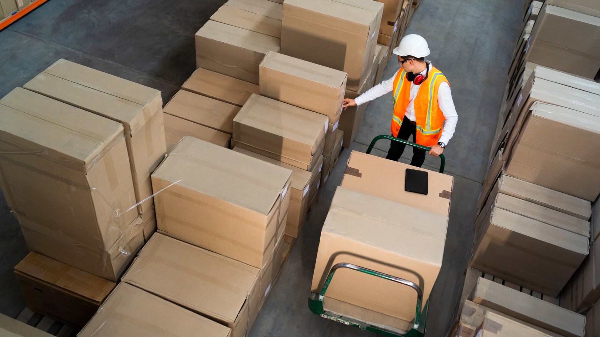 Recycled content used in industrial packaging applications